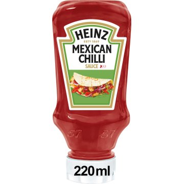 Salsa Heinz Chili Picante Top Down 220 Ml