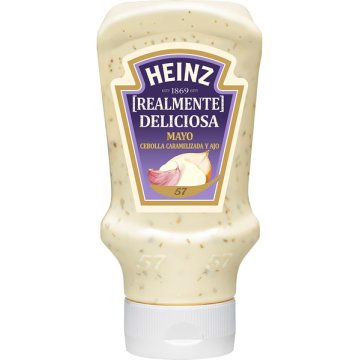 Maionesa Heinz Realment Deliciosa Ceba Caramel·litzada Top Down 400 Gr