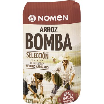 Arroz Nomen Bomba Bolsa 1 Kg