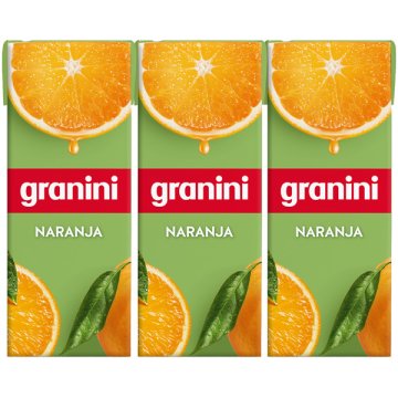 Zumo Granini Naranja Mini Brik 20 Cl Pack-3