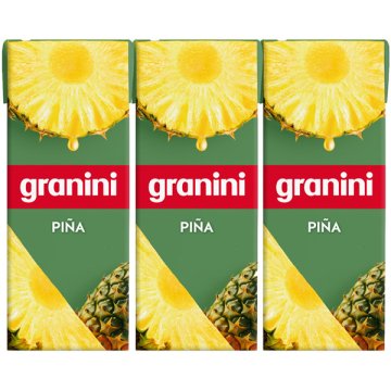 Zumo Granini Piña Mini Brik 20 Cl Pack-3