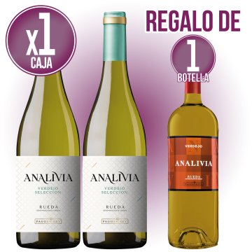 1 ANALIVIA VERDEJO + REGALO 1 BOTELLA ANALIVIA MAGNUM