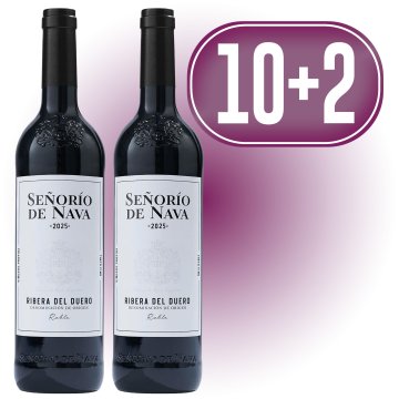 10 BOTELLAS SEÑORIO DE NAVA TINTO ROBLE + REGALO 2 BOTELLAS SEÑORIO DE NAVA TINTO ROBLE