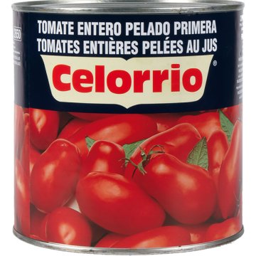 Tomate Celorrio Entero Lata 3 Kg