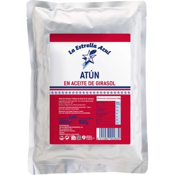 Atun La Estrella Azul En Aceite De Girasol Bolsa 1 Kg