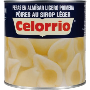 Pera Celorrio Almíbar Lata 3 Kg