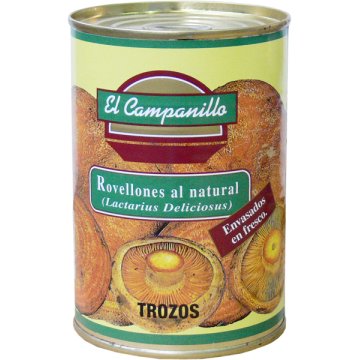 Rovelló Campanillo Trossos Llauna 500 Gr