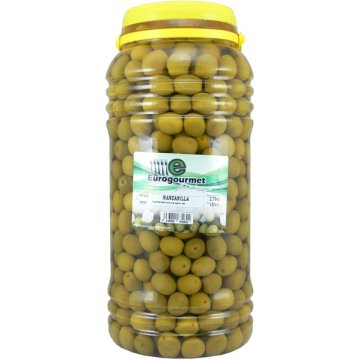 Aceitunas Eurogourmet Manzanilla Tarro 2.75 Kg