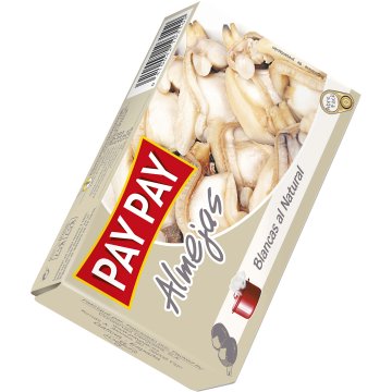 Almejas Pay Pay Al Natural Ol 120 Gr