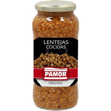 Llenties Pamor Extra Cuites Pot 1 Kg