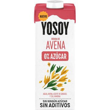 Bebida De Avena Yosoy 0% Brik 1 Lt