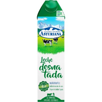 Llet Asturiana Desnatada Brik 1 Lt