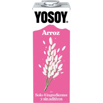 Bebida De Arroz Yosoy Brik 1 Lt