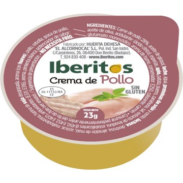 Paté De Pollo Iberitos 0º 25 Gr 45 U