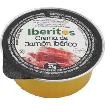 Jamón Iberitos Ibérico 0º 25 Gr 45 U