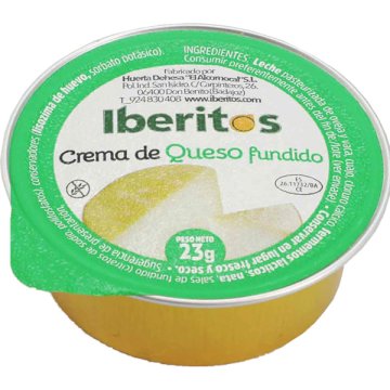 Queso Iberitos Queso Fundido Crema Tarrina 25 Gr 45 U