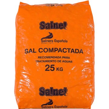 Sal Salnet Compactada Pastilles Sac 25 Kg