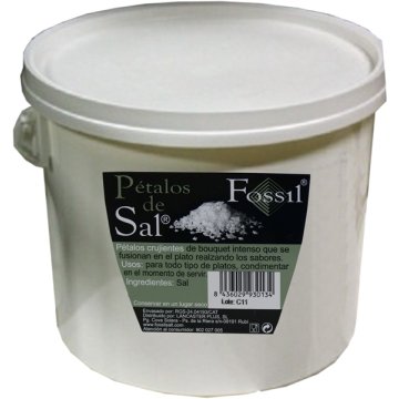 Sal Fossil Pétalos Cubo 1.5 Kg