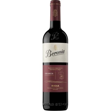 Vino Beronia Tinto Crianza 13º 75 Cl