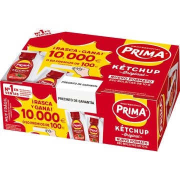 Ketchup Prima Sobres 10 Ml 220 U