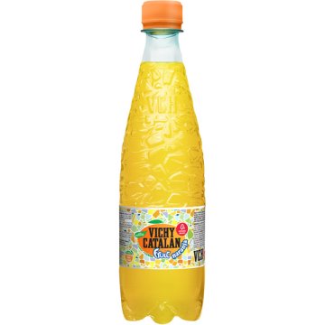 Agua Vichy Fruit Naranja Con Gas Pet 50 Cl Pack 6