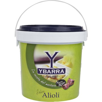 Salsa Ybarra Alioli Cubo 1.8 Kg