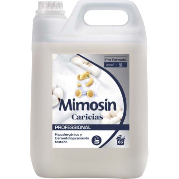 Suavizante Mimosin Carcias Pure 5 Lt 66 Lavados