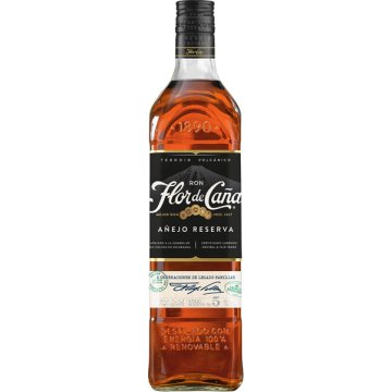Ron Flor De Caña 5 Años Añejo Reserva 37.5º 70 Cl