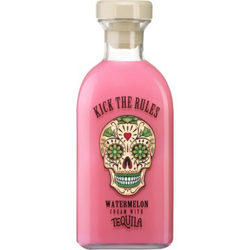 Crema De Licor Kick The Rules Sandía Con Tequila 15º 70 Cl