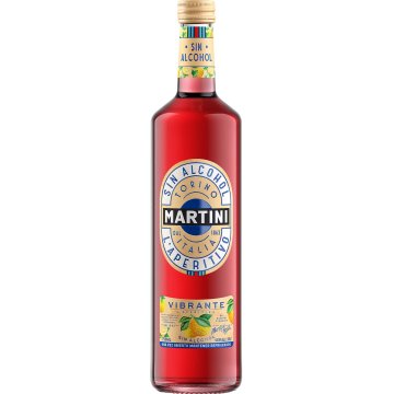 Vermut Martini Vibrante Sin Alcohol 75 Cl