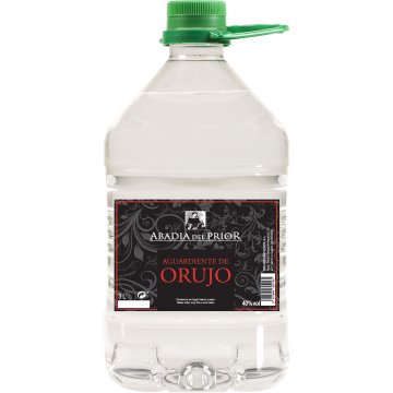 Aguardiente De Orujo Abadia Del Prior 40º Garrafa 3 Lt