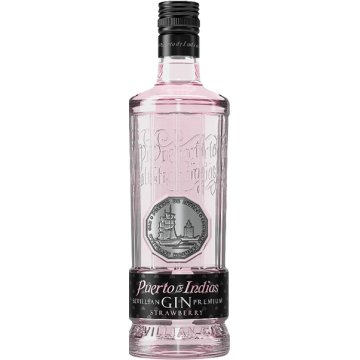 Ginebra Puerto De Indias Maduixa 37.5º 70 Cl