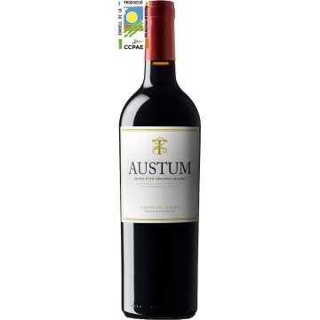 Vino Austum Ecológico Tinto 14.5º 75 Cl