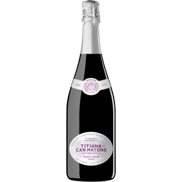 Vino Espumoso Titiana Can Matons Pinot Noir 12º 75 Cl