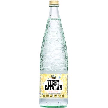 Agua Vichy Rosca Con Gas Vidrio 1 Lt