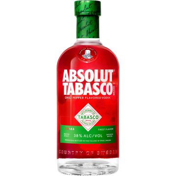 Vodka Absolut Tabasco 38º 70 Cl