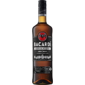 Rom Bacardi Carta Negra 37.5º 70 Cl