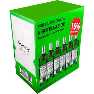 Gin Tanqueray 43.1º 70 Cl Promocaja 15% Dto