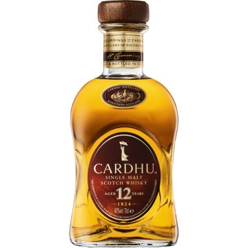Whisky Cardhu 12 Años 40º Sin Estuche 70 Cl