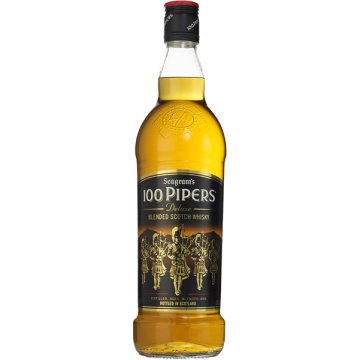 Whisky 100 Pipers 40º 70 Cl