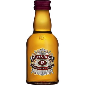 Whisky Chivas Regal 12 Años 40º Miniaturas 5 Cl Pack 12
