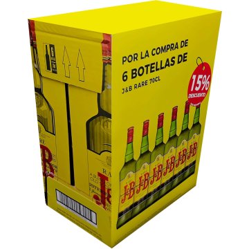 Whisky J&b 40º 70 Cl Promocaja 15% Dto