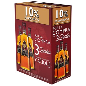 Rom Cacique Or 37.5º 70 Cl