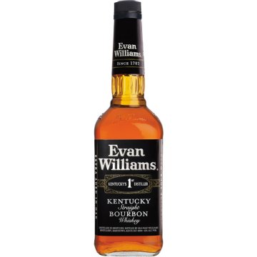 Whisky Evan Williams Bourbon Black 43º 70 Cl