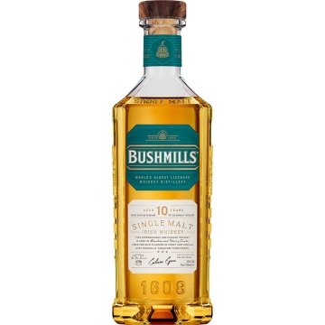Whisky Bushmill's 10 Anys Malta 40º 70 Cl