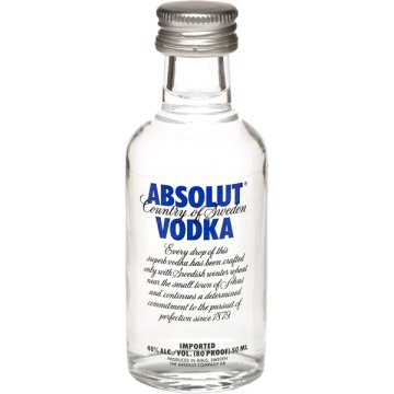 Vodka Absolut 40º Miniatures 5 Cl Pack 12