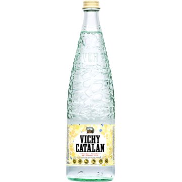 Agua Vichy Con Gas Vidrio 1 Lt Retornable