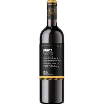 Vino Buenas Razones Tinto Crianza 13º 75 Cl