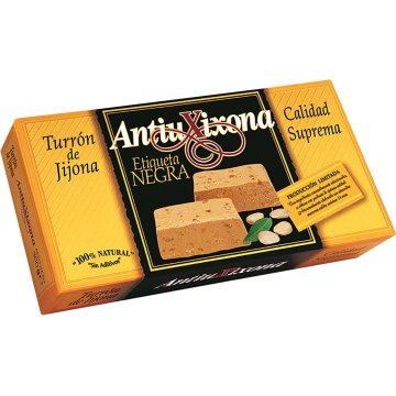Torró Antiu Xixona Etiqueta Negra Xixona 200 Gr