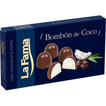 Bombones La Fama Coco Coco Estuche 160 Gr